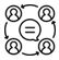 group people message icon