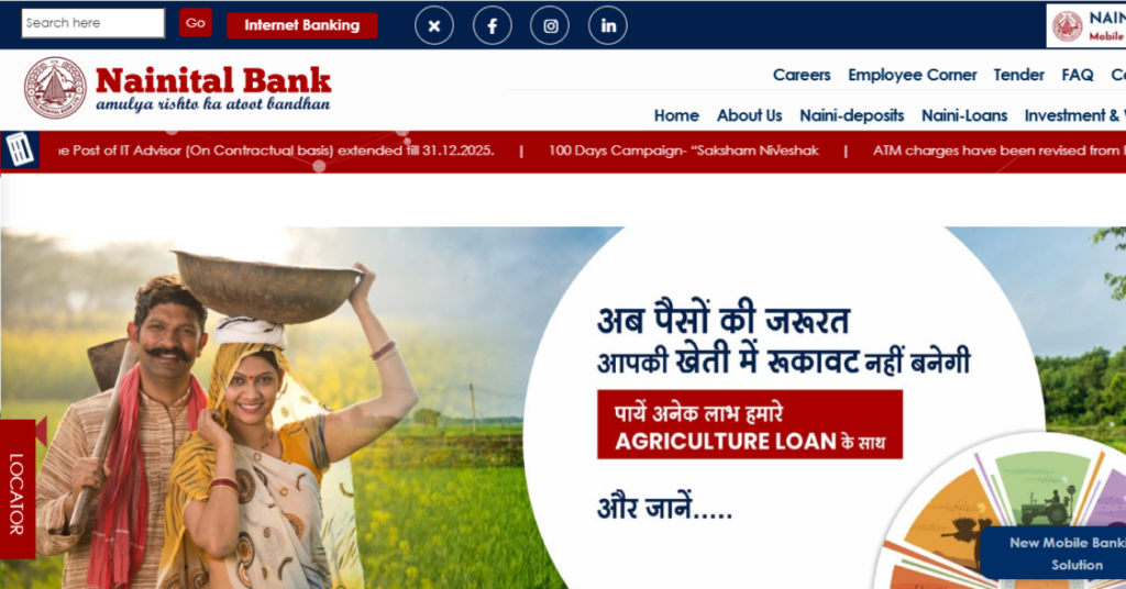 Nanital Bank Banner