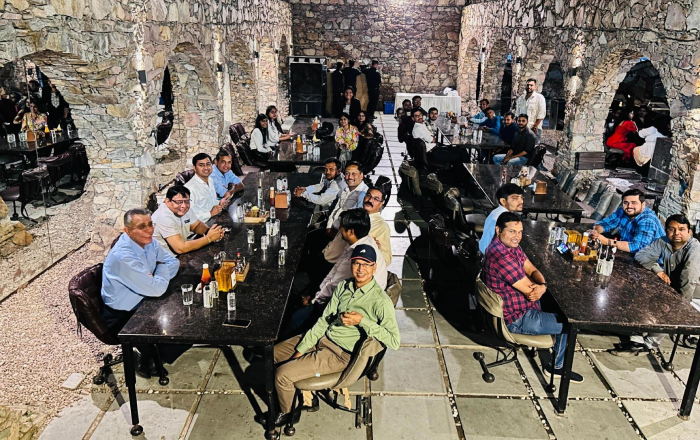 NSCSPL team members at corporate gathering