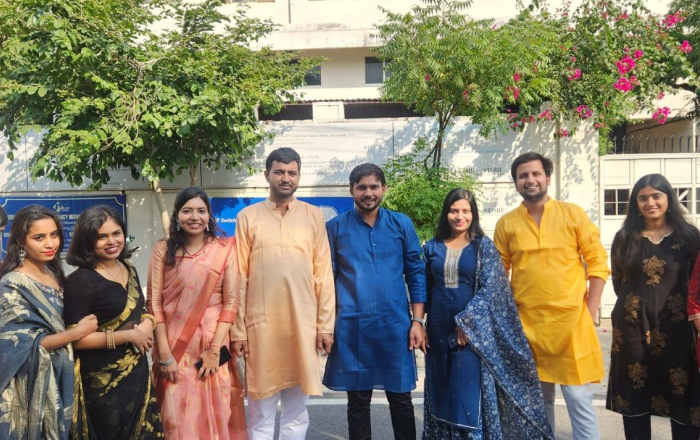 NSCSPL employees at office event